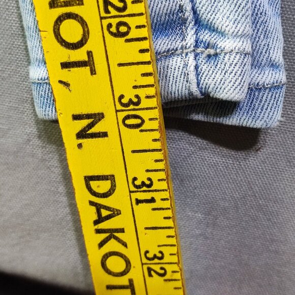 Just Black Denim jeans women's size 28 hard washed blue ankle skinny - Picture 11 of 13